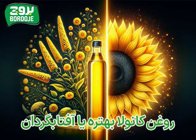 روغن کانولا بهتره یا آفتابگردان