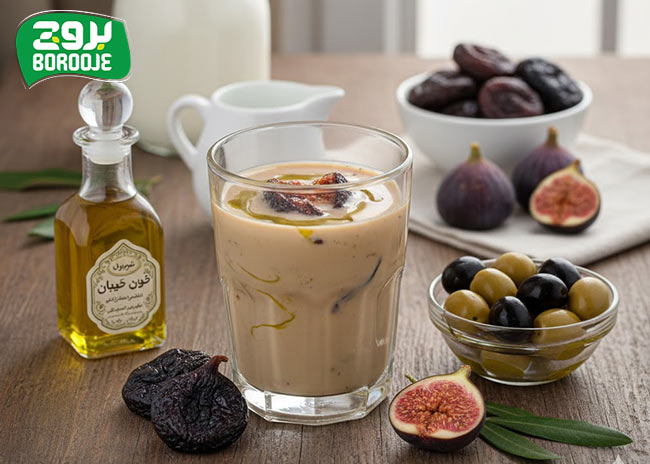 طرز تهیه معجون تقویتی خانگی با تاثیر فوق العاده 8 معجون طب سنتی با انجیر و زیتون
