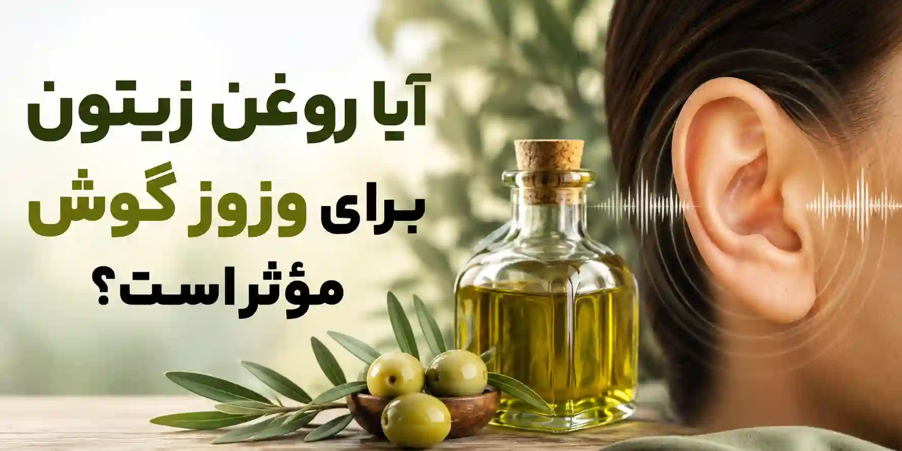 روغن زیتون برای گوش| خواص، روش مصرف و مضرات آن 2 روغن زیتون برای وزوز گوش